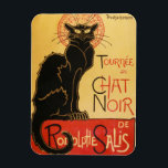 Imán Le Chat Noir Magnet<br><div class="desc">El imán Le Chat Noir. Poster de Cabaret de 1896. Le Chat Noir poster de Theophile Steinlen es uno de los anuncios artísticos más icónicos de todos los tiempos. El trabajo presenta a un gato negro de pie orgullosamente con los ojos amarillos sobre un fondo amarillo junto a las palabras...</div>