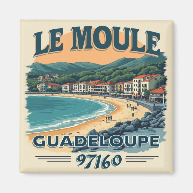 IMÁN LE MOULE GUADELOUPE (Frente)