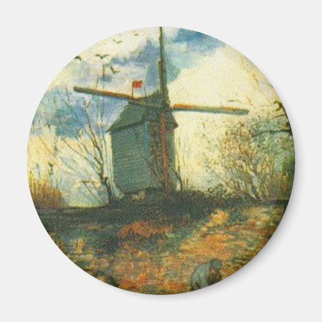 Imán Le Moulin de la Galette Van Gogh (Frente)