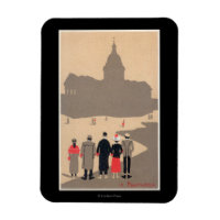 Le Pantheon Art Deco Scene Paris, Francia