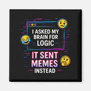 Imán Le pedí lógica a mi cerebro