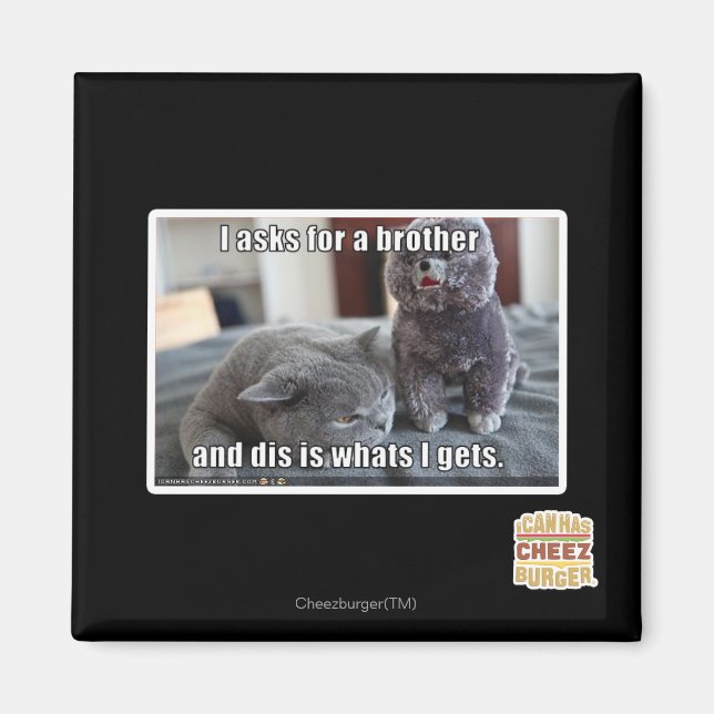 Imán Le pido un hermano (Frente)