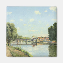 Le Pont Du Chemin De Fer Camille Pissarro