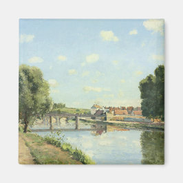 Imán Le Pont Du Chemin De Fer Camille Pissarro