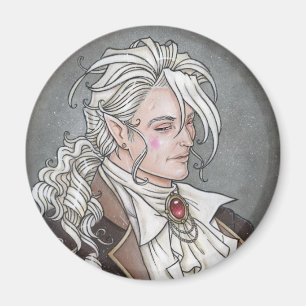 Imán Le Portrait Du Vampire Gótico Magnet