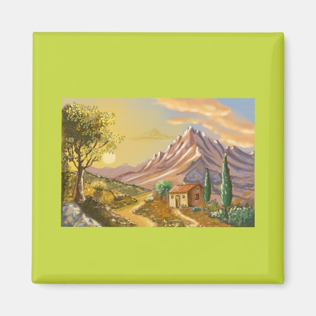 Imán Le sentier du cabanon  (Frente)