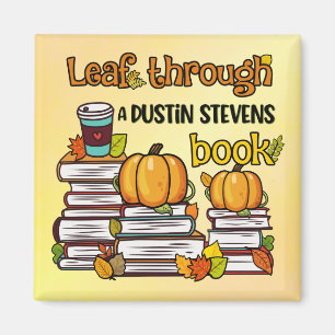 Imán Leaf A Través De Un Libro De Dustin Stevens