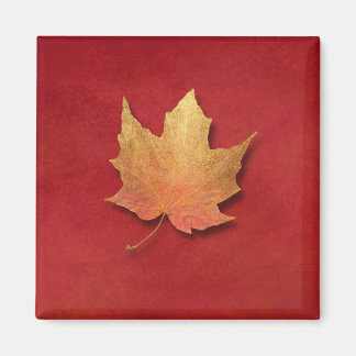 Imán Leaf dorado