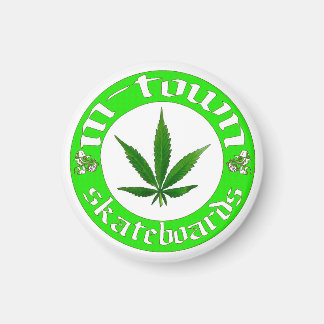 Imán leaf magnet white