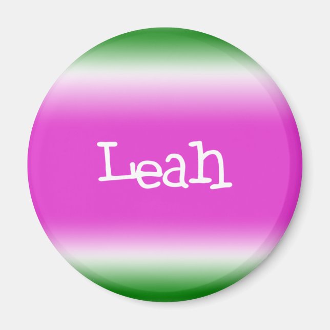 Imán Leah (Frente)