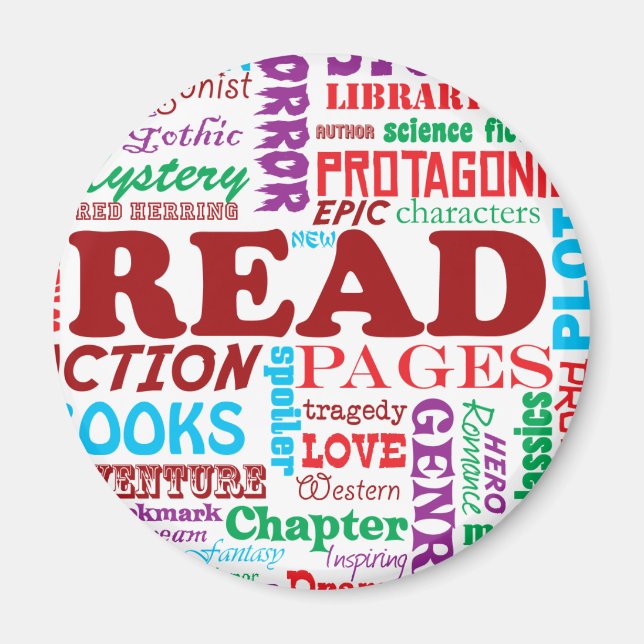 Imán ¡Léalo todo! (Frente)