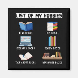 Imán Lección divertida de libros de humor para amantes