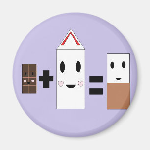 Imán Leche de chocolate