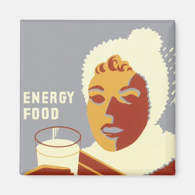 Imán Leche para el calor (Frente)