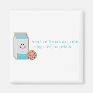 Imán Leche y galletas