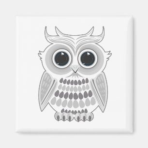 Imán Lechuza Blanca