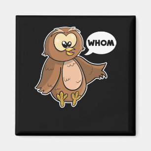 Imán Lechuza Gramática De La Policía Divertida A Quién 