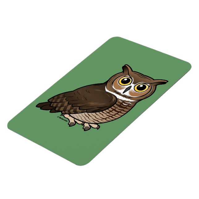 Imán Lechuza Horneada (Lado Izquierdo)