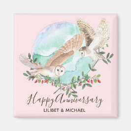 Imán Lechuzas personalizadas