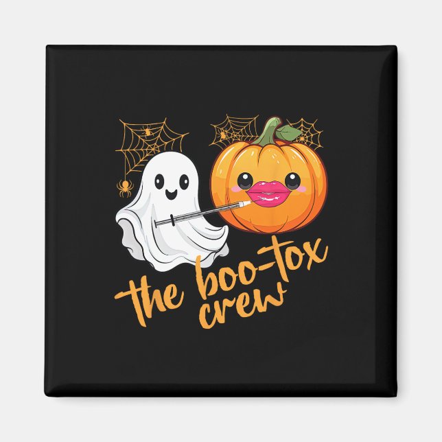 Imán Lector de Botox Halloween Enfermera de Inyector Es (Frente)