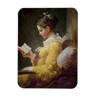 Imán Lectura de la chica joven, c.1776