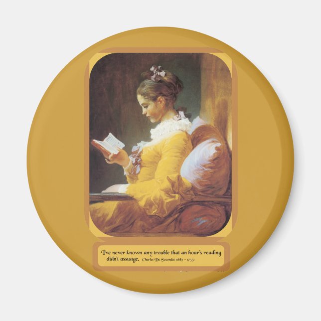 Imán Lectura de una hora (Frente)