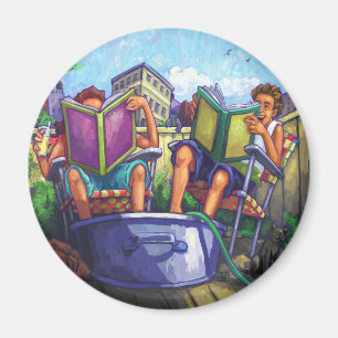 Imán Lectura del verano