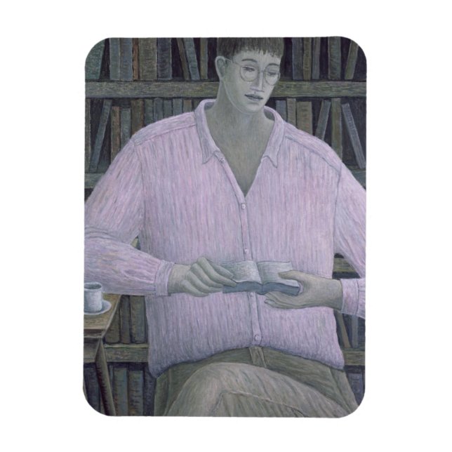 Imán Lectura masculina 1998 (Vertical)