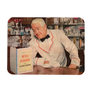 Imán lectura mental en el bar