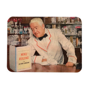 Imán lectura mental en el bar