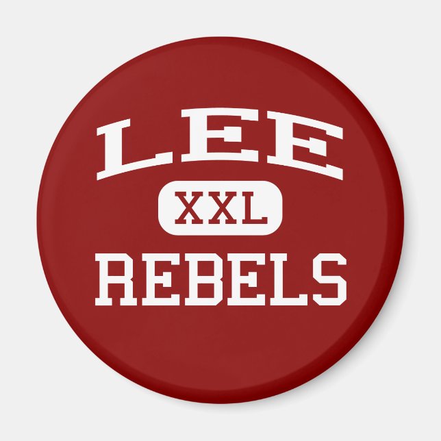 Imán Lee - Rebels - Escuela Secundaria Lee - Midland Te (Frente)
