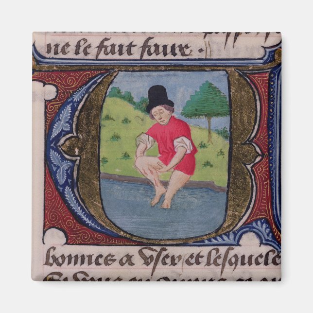 Imán Leeching, de 'Traite de Medecine' (Frente)