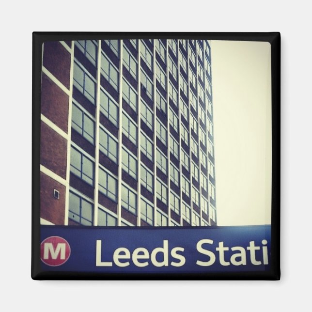 Imán Leeds Station Magnet (Frente)
