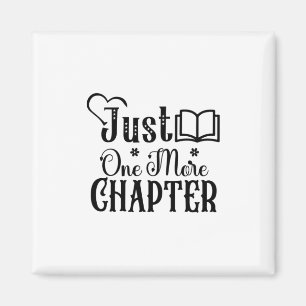 Imán Leer el arte sólo un capítulo más