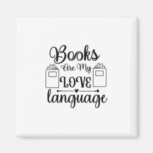 Imán Leer libros de arte es mi lenguaje de amor