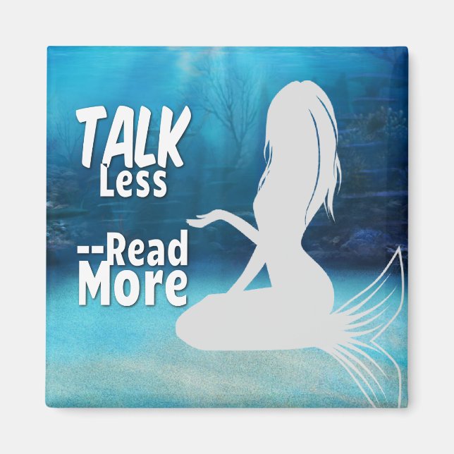 Imán Leer más Mermaid Magnet (Frente)