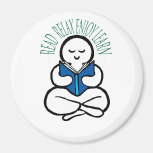 Imán Leer Relax Disfrutar