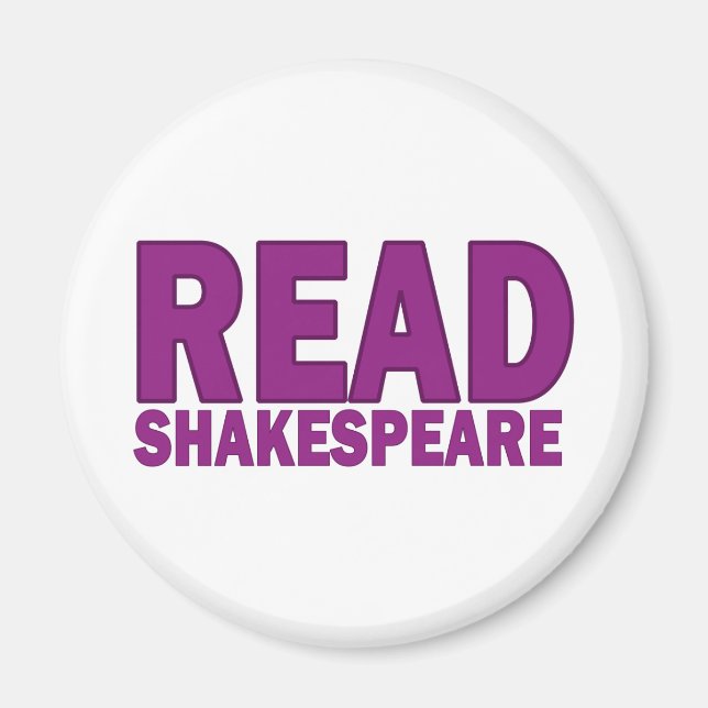 Imán Leer Shakespeare (Frente)