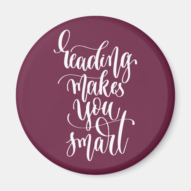 Imán Leer te hace más inteligente (Frente)