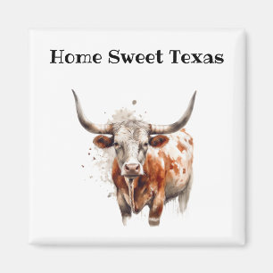 Imán Legado de Longhorn, personalizado