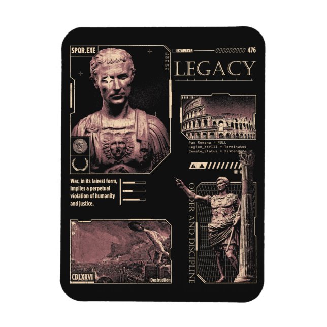 Imán Legado - Diseño brutal (Vertical)