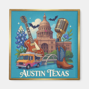 Imán Legado musical de Austin Texas