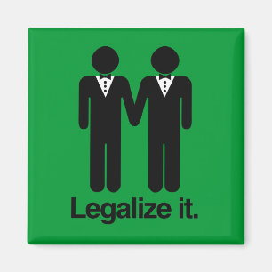 IMÁN LEGALICE LAS BODAS GAY