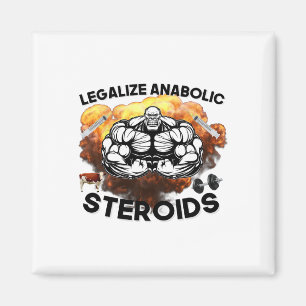 Imán Legalizar esteroides anabólicos divertido gimnasio