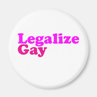 Imán legalizar magenta rosa gay