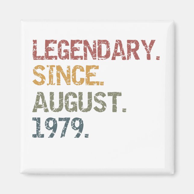 Imán Legendario desde agosto de 1979 (Frente)