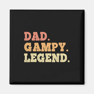 Imán Legendario gracioso retro vintage de la leyenda de