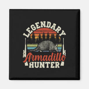 Imán Legendario regalo de caza de armadillo