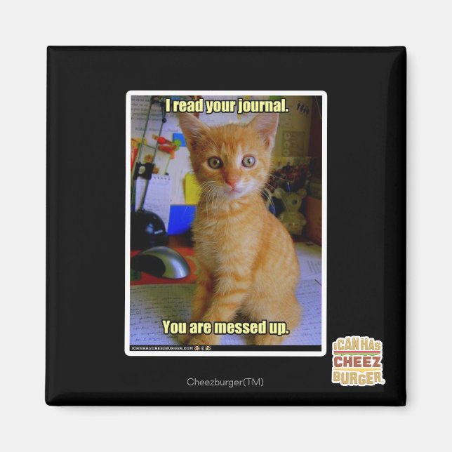 Imán Leí tu diario (Frente)