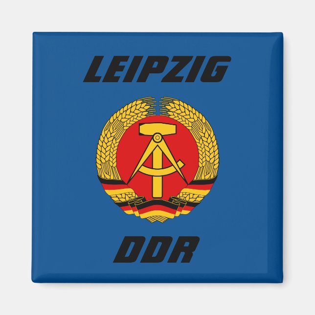 Imán Leipzig, DDR - República Democrática Alemana (Frente)